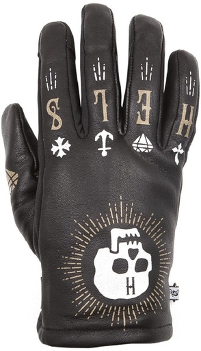 Helstons KUSTOM Summer Leather black (skull)