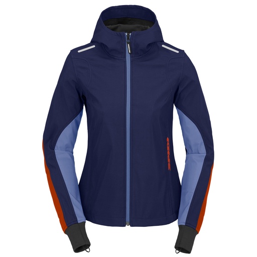 SPIDI HOODIE ARMOR LIGHT LADY Navy/Red