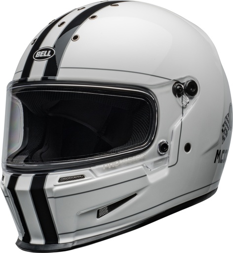 Casco BELL Eliminator - Steve McQueen Gloss White
