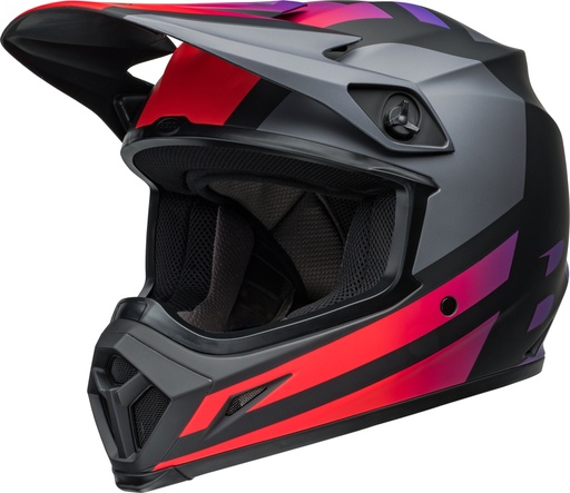 Casco BELL MX-9 Mips - Alter Ego Gloss Matte Black/Red