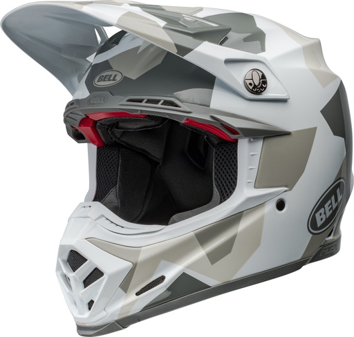 BELL Moto-9S Flex Rover Gloss White Camo
