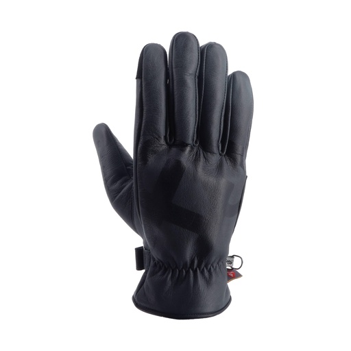Helstons WINTER BLUES BLACK Leather (Black) (Glove)