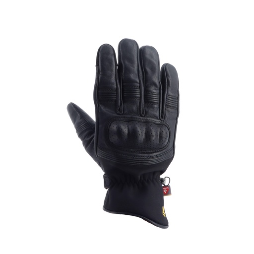 Helstons HORIZON WINTER Leather-Fabric BLACK (Glove)