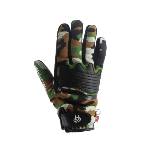 Helstons JAZZ WINTER 4Ways-CAMO Leather (Black) (Glove)