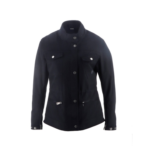 Helstons MOHAVE Cotton-Canvas BLACK (Jacket)