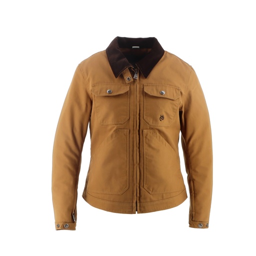 Helstons OREGON WOMEN Cotton-Canvas KRAFT (Jacket)