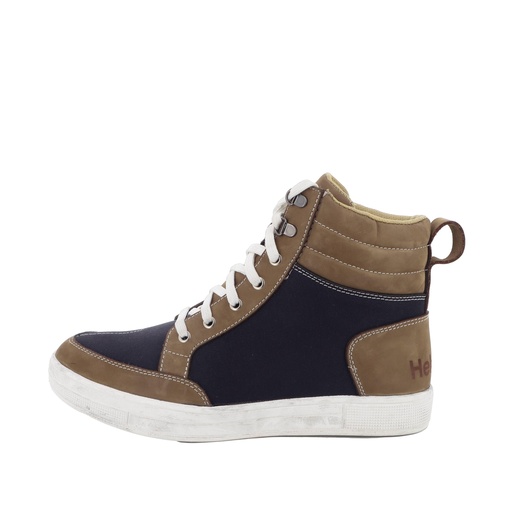 Helstons OSAKA Fabric-Leather BLUE-TAUPE (Basketball)
